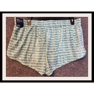 NWT Womens DSG XL Mid Rise Stride Run Shorts‎ 3" Inseam Green